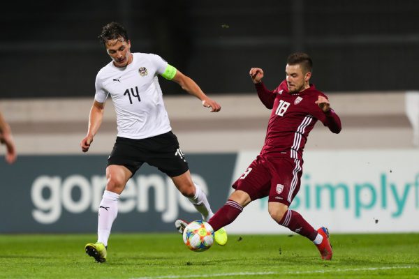 Die Partie gegen Lettland wird für lange Zeit das letzte Länderspiel für Julian Baum­gartlinger (links) und Co. gewesen sein. gepa