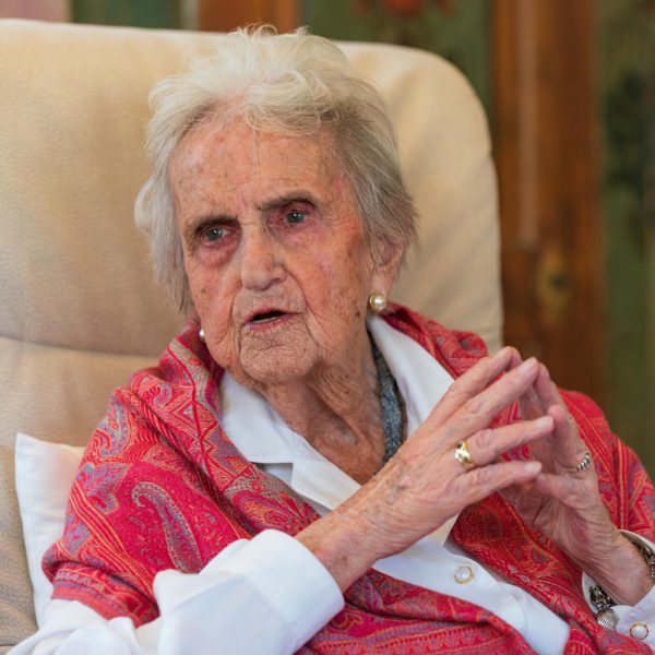 Eleonore Schönborn steht kurz vor ihrem 100. Geburtstag. APA