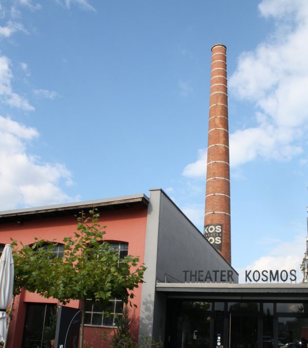 Pause im Theater Kosmos.Theater Kosmos