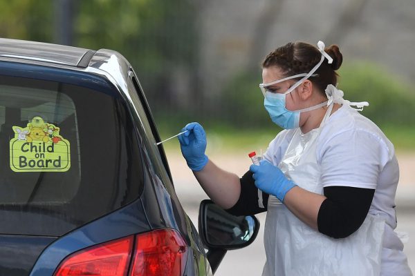 Testung bei London. Apa/AFP