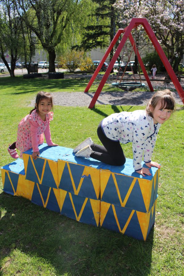 Die Kinder werden auch im Sommer betreut. NEUE
