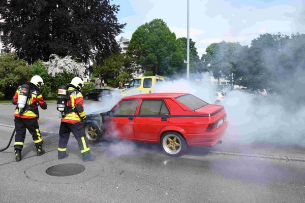 Ein technischer Defekt war vermutlich die Ursache. Kapo St. Gallen