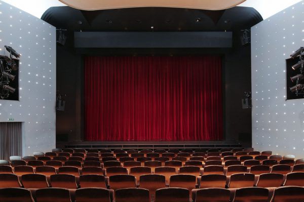 Leeres Landestheater. Anja Köhler