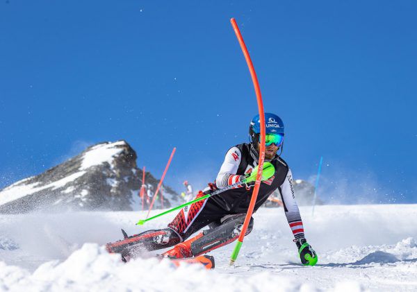 Perfekte Bedingungen: Marco Schwarz fuhr vor dem Slalom auch Abfahrtstore. APA/EXPA