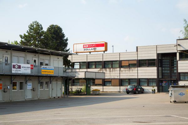 Das Zollamt am Wolfurter Güterterminal. Paulitsch