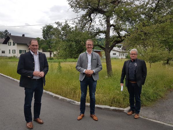 Josef Moosbrugger, Christian Gantner und Matthias Ammann.Landwirtschaftskammer VOrarlberg
