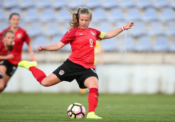 Pfanner im Dress der U17-Auswahl. gepa