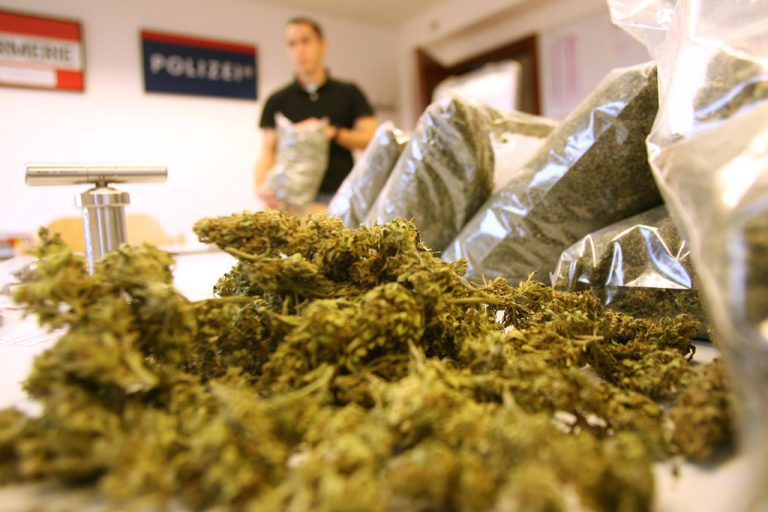 Im Strafantrag wurde der Angeklagten vorgeworfen, Marihuana verkauft zu haben.⇒hartinger