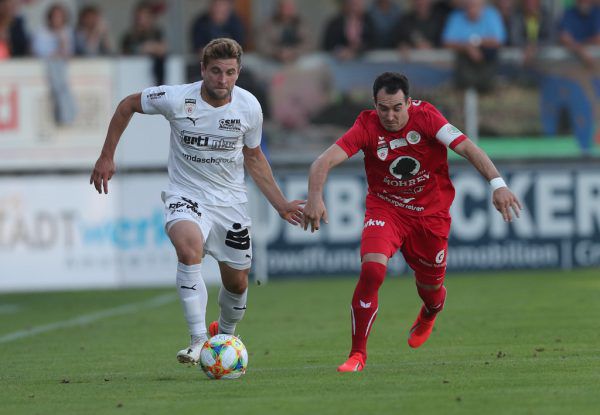 Aaron Kircher (r.) könnte heute wieder in der Startformation stehen. gepa