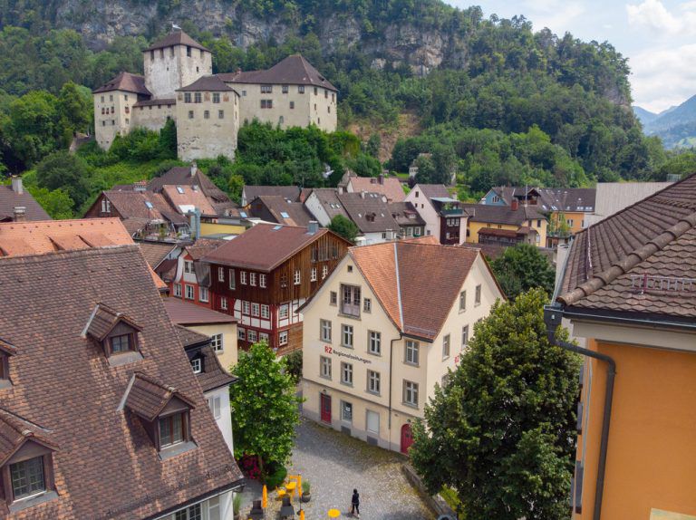 Die Feldkircher Stadtverantwortlichen freuen sich über die Innenstadt. Hartinger