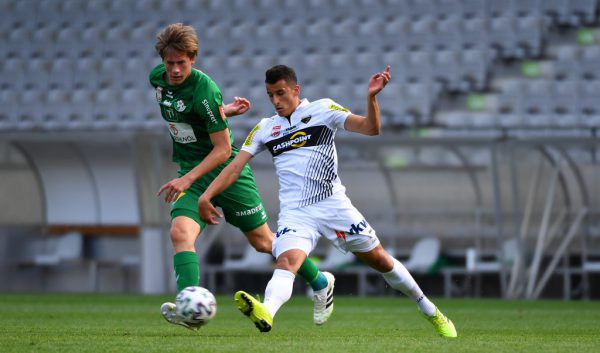 Im Juni setzte sich Altach in Tirol mit 1:0 durch. Allerdings trafen die Tiroler auch gleich doppelt die Latte.  GEPA