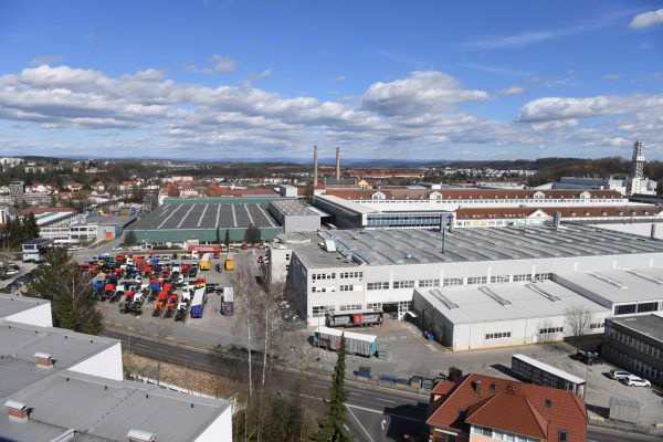 Seit 100 Jahren werden in Steyr Nutzfahrzeuge gebaut. Aktuell wird hier die leichte und mittlere Lkw-Baureihe von MAN gefertigt. apa