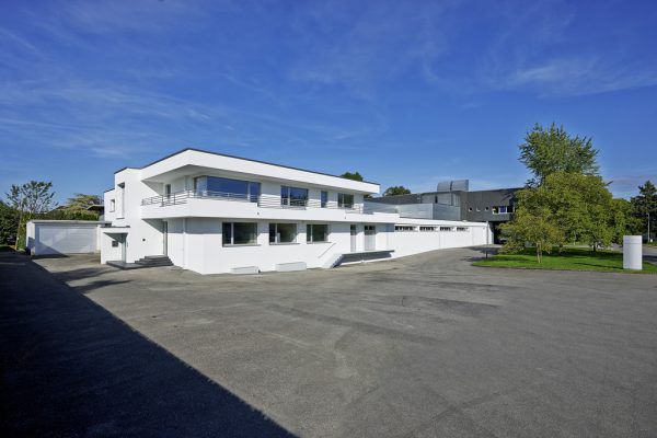 Der Stammsitz der Firmengruppe in Lustenau.Studio 22 Marcel Hag