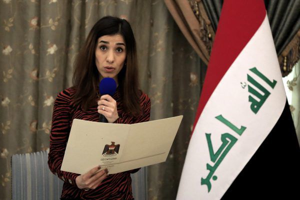 Nobelpreisträgerin Nadia Murad. AP