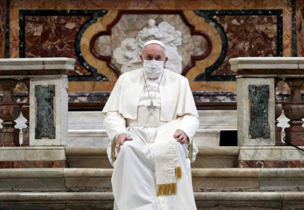 Papst Franziskus in Rom. Reuters