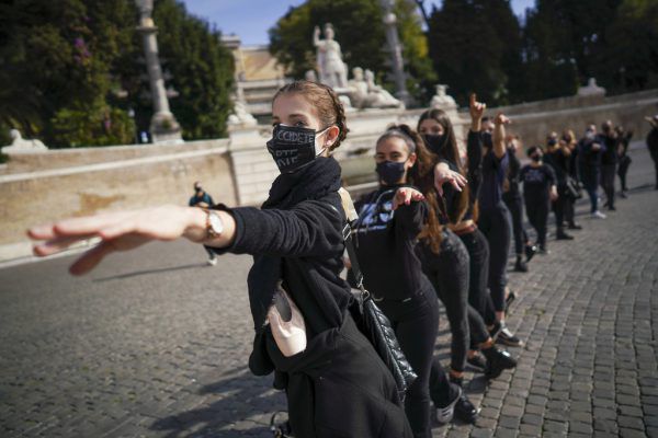 Proteste in Italien. Ap