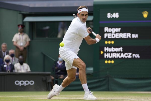 Am Ende musste Federer eine klare Niederlage hinnehmen.  ap