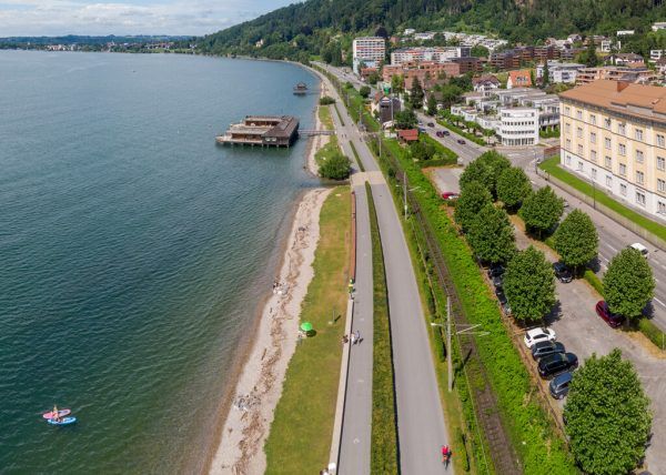 Der „Pipeline“-Ausbau Richtung Lochau startet.  Hartinger