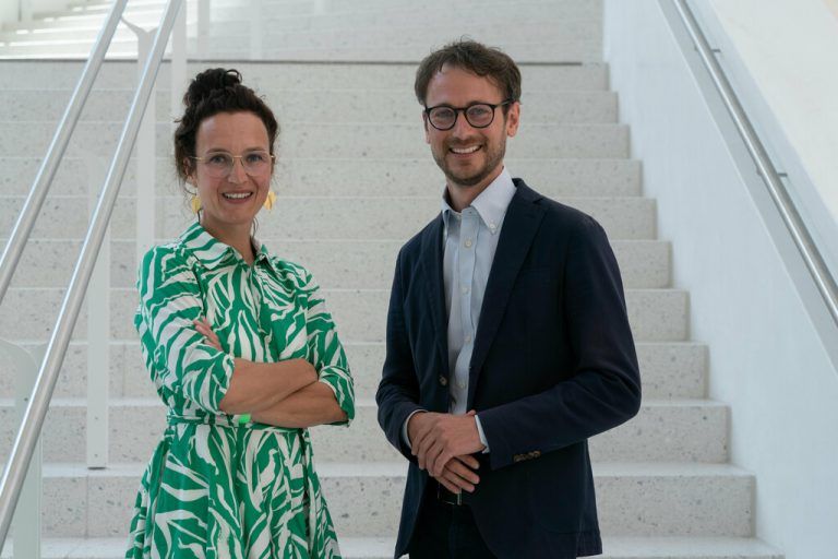 Die Doppelspitze der Grünen: Eva Hammerer und Daniel Zadra. Stiplovsek