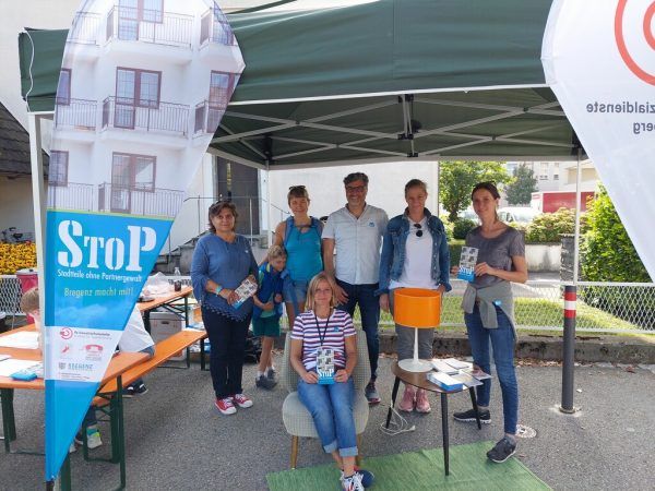 Das Projekt „StoP“ setzt regelmäßig Aktionen in Bregenz. stadt Bregenz