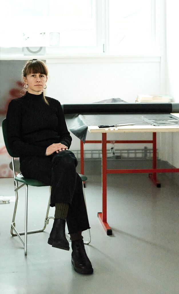 Künstlerin und Textildesignerin Selina Reiterer.⇒Bischof