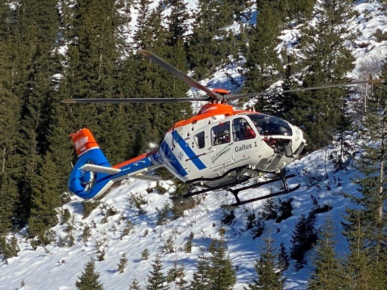 Der Notarzthubschrauber war mehrfach im Einsatz.⇒privat