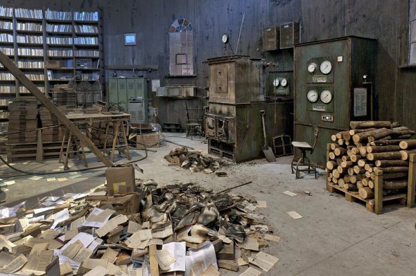 Robert Kusmirowski, Stronghold (2011), auf der Biennale d’art contemporain de Lyon. Robert Kusmirowski