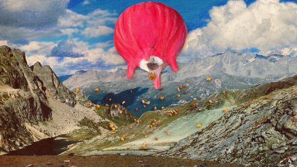 Auch im neuen Projekt der Künstlerin kommt der Euterballon zum Einsatz. Husar