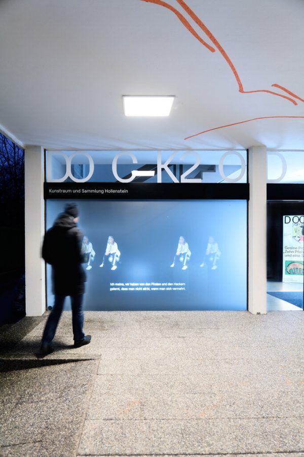 Der Außenraum des Dock 20 in Lustenau. Miro Kuzmanovic