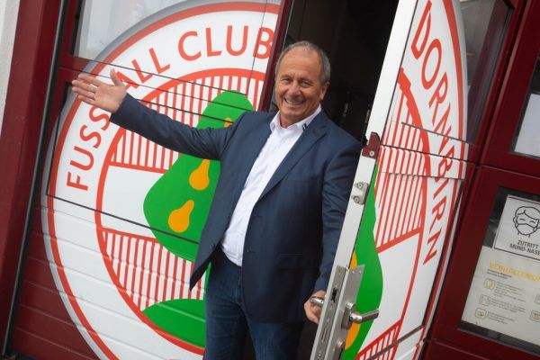 Der designierte neue Obmann Hubert Domig wird dem FC Dornbirn neue Türen öffnen. Klaus Hartinger