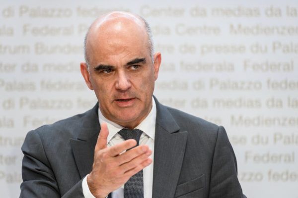 Der Schweizer Gesundheitsminister Alain Berset. AFP/Coffrini