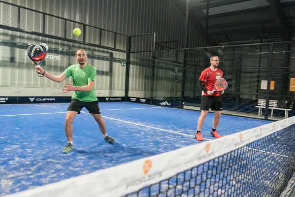 Felix Thaler, Markus Köberle, Laurin Masal und Florian Kiefer (unten v.l.) lieferten sich in Götzis eine hochklassige Exhibition. Stiplovsek (4)