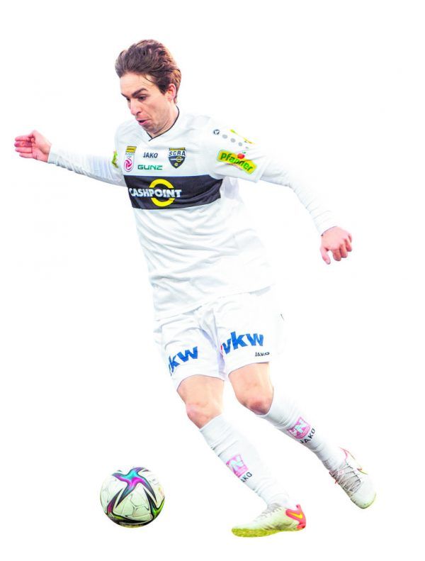 Nach seinem Debüt gegen Austria Wien wartet auf Gianluca Gaudino mit Altach Aufsteiger Austria Klagenfurt. gepA/lerch