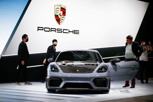 Porsche bringt beim Börsengang Milliarden ins Rollen. Reuters