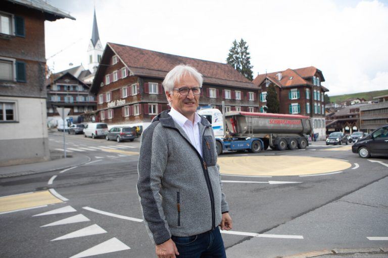 Bürgermeister Paul Sutterlüty.Hartinger