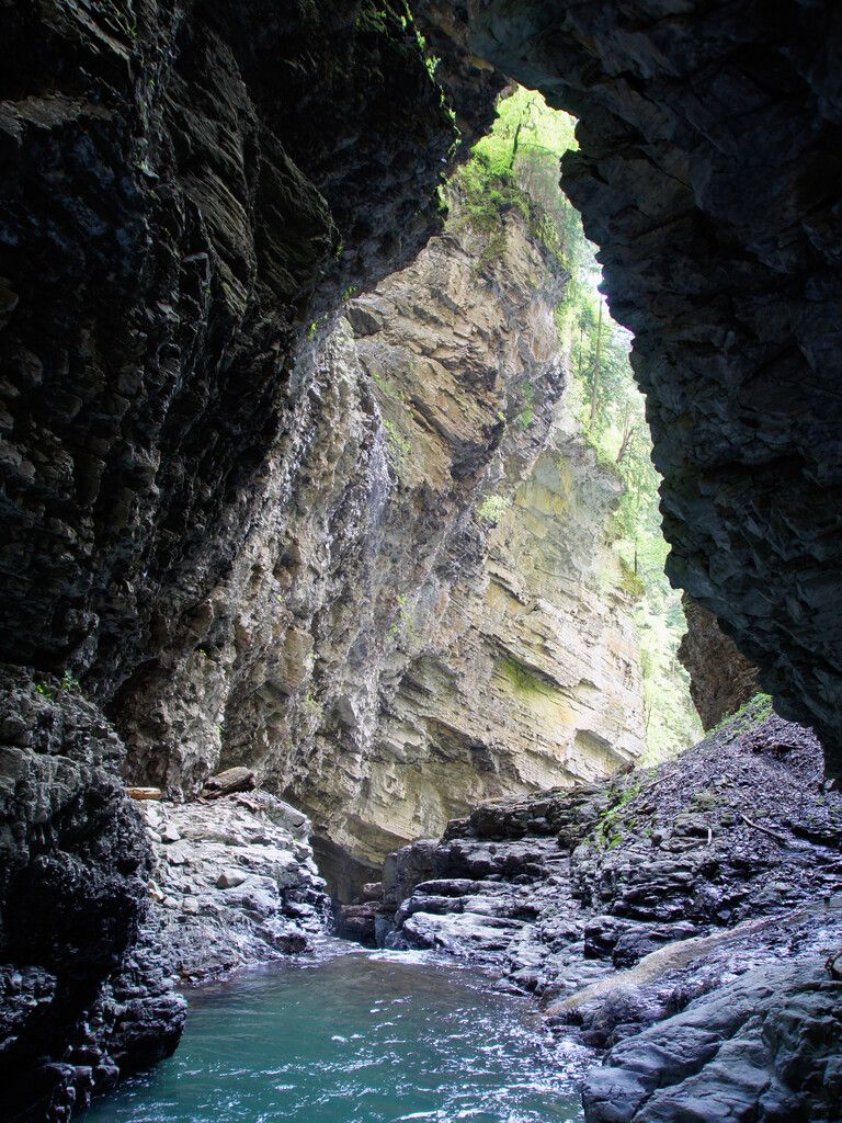 Der Unfall passierte in der „Üblen Schlucht. NEUE
