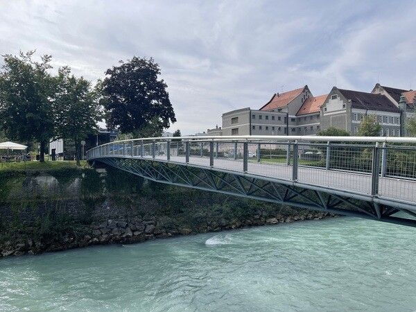 Beidseitig des Illstegs werden Tempobremsen installiert.⇒stf