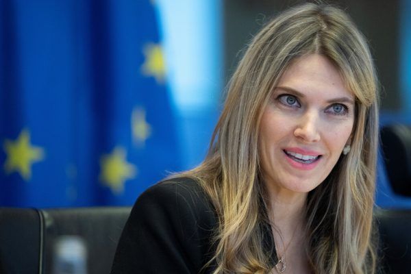 Die Vizepräsidentin des EU-Parlaments Eva Kaili. REUTERS