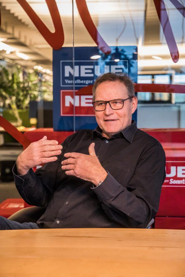Dieter Hämmerle hat viel Erfahrung mit Integration von neuen Gruppen bei der Arbeit.