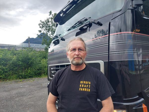 Markus Müller aus Bürs engagiert sich für die Anliegen seiner Berufsgruppe wie etwa zeitgerechte Infrastruktur auf Rastplätzen.  Privat