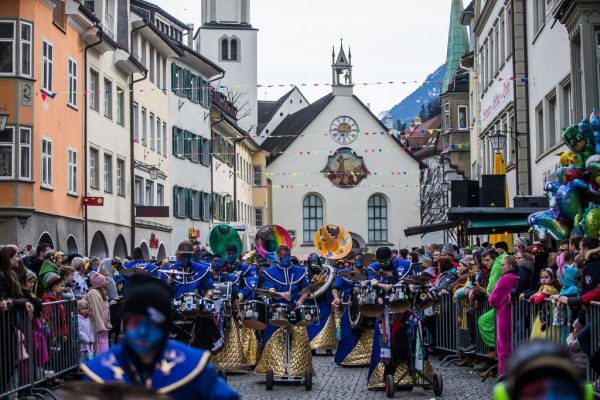 2020 war Feldkirch zuletzt beim großen Umzug in Narrenhand. Steurer (2), Spältabürger Feldkirch