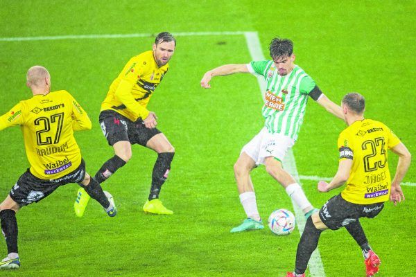 Den Altachern fehlte gegen Rapid letztlich zu oft der Zugriff in der Defensive.  GEPA