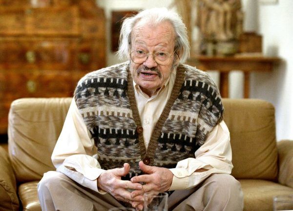 Der Komponist Friedrich Cerha im Jahr 2016.HERBERT PFARRHOFER