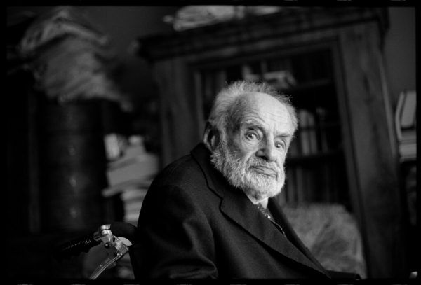 Der Schrifsteller und KZ-Überlebende Max Riccabona.Sepp Dreissingerd