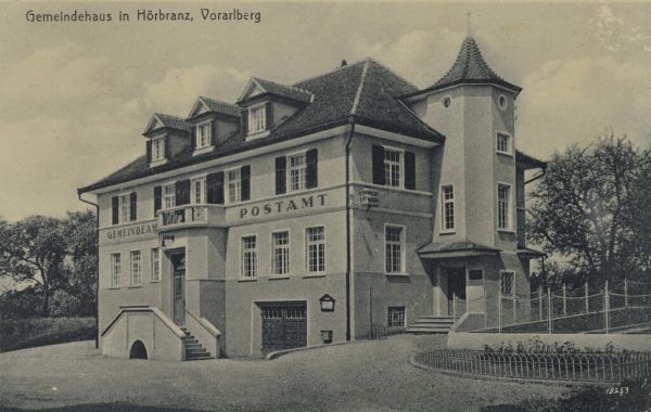 Die Post in Hörbranz wird 1927 überfallen. volare