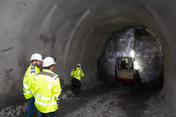 Erkun­dungs­stollen des Stadttunnels Feldkirch, welcher für Diskussionen sorgt.Hartinger
