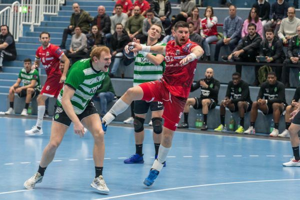 Kreisläufer Jadranko Stojanovic freut sich auf die heutige Partie beim RK Nexe.  Dietmar Stiplovsek