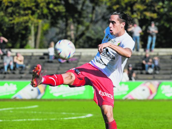 Dornbirns Carlos Alberto Vazquez Fernandez, kurz Cavafe, führte Kuba als Kapitän zu zwei Pflichtspielerfolgen. GEPA/Lerch