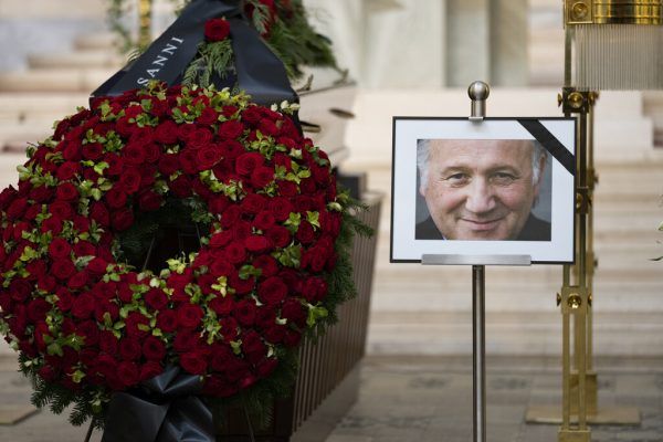 Trauerfeier für Peter Weibel in Wien. APA