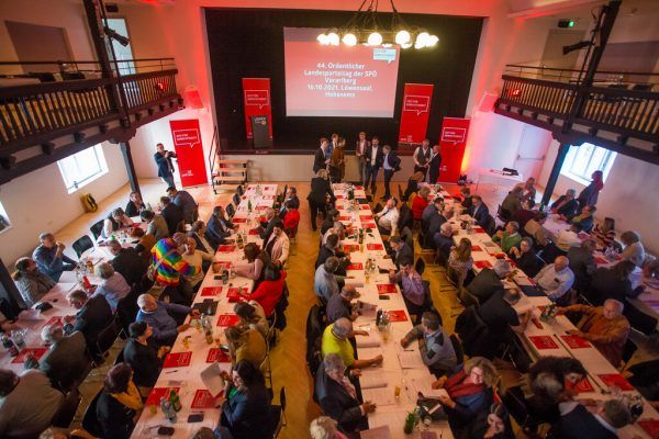 2021 ging der bisher letzte SPÖ-Landesparteitag über die Bühne. Philipp Steurer